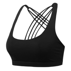 Chenille broderie femmes soutien-gorge de sport Yoga grande taille dos nu haut court fitness course yoga soutien-gorge - Product Image 2