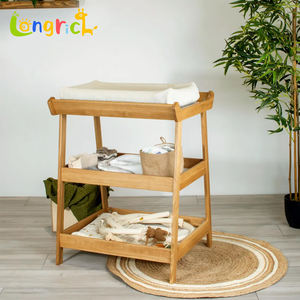 Commode à <span class=keywords><strong>langer</strong></span> moderne en bois pour bébé nouveau-né, <span class=keywords><strong>table</strong></span> à <span class=keywords><strong>langer</strong></span> sécurisée pour chambre à coucher, salle <span class=keywords><strong>de</strong></span> bain, meubles <span class=keywords><strong>de</strong></span> soins pour bébé en bois - Product Image 1