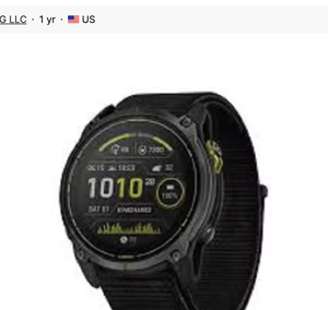 Reloj Inteligente GPS Garmin Enduro 3 de 51 mm con Cristal de Zafiro y Energía Solar de Ultra Rendimiento - Product Image 1