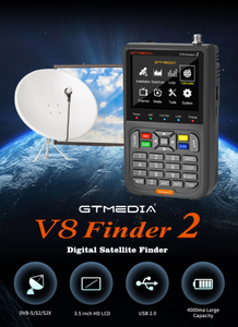 <span class=keywords><strong>GTMEDIA</strong></span>-Localizador de señal satelital <span class=keywords><strong>V8</strong></span> <span class=keywords><strong>Finder</strong></span> <span class=keywords><strong>2</strong></span>, buscador de señal DVB-S2X/S2/S H.265 - Product Image 6