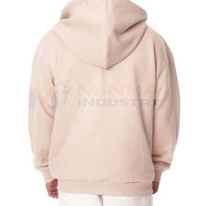 ชุดลำลองสไตล์โมเดิร์น เสื้อฮู้ดดี้ทรงหลวมโอเวอร์ไซส์ มีซิป ดีไซน์ทันสมัย ใส่ได้ทุกวัน เสื้อฮู้ดดี้โอเวอร์ไซส์มีซิป - Product Image 5