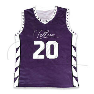 Camiseta de Baloncesto Reversible para Mujer, Diseño Personalizado, Transpirable, de Secado Rápido, Estampada, 100% Poliéster, Nombre del Equipo Personalizable - Product Image 6