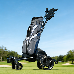 MEJOR PROVEEDOR Carro de Golf Eléctrico Inteligente con Control Remoto, Plegable, Ligero, Antivuelco, con Función Follow Me - Product Image 1