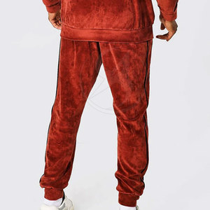 Top Quality Casual Wear <b>Men</b> Velvet tracksuit Light <b>Weight</b> <b>Men</b> Velvet tracksuit Best Selling - Product Image 6