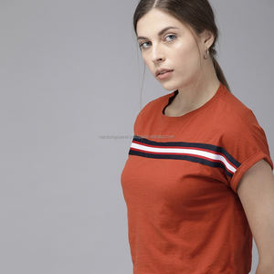Nardon Apparel Women's Summer Casual O-Neck Crop Top <b>Aesthetics</b> Streetwear - Product Image 3