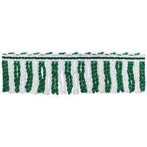 Franges en laine à deux tons de 4 cm, personnalisées, avec fil métallique argenté, franges en bullion écologiques, garniture polyvalente pour la décoration française - Product Image 2