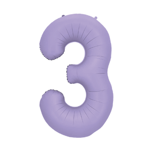 Globo de Papel Metálico Grueso con Número 1 Morado para Fiestas, Día de la Madre, Pascua, Baby Shower, Graduación - Product Image 6