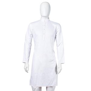 <b>Mens</b> White <b>Kurta</b> <b>Pajama</b> Traditional Outfit for Religious Functions Festivals Formal Events and Daily Wear Available for Sale - Product Image 1