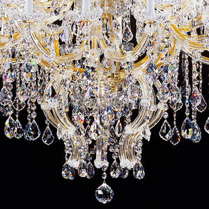 Lámpara de Araña de Cristal Italiana Royal <span class=keywords><strong>Maria</strong></span> de 200 Luces, Estilo Teresa, para Vestíbulo de Hotel, Restaurante, Lámpara Colgante de Estilo Vela, Personalizable - Product Image 3