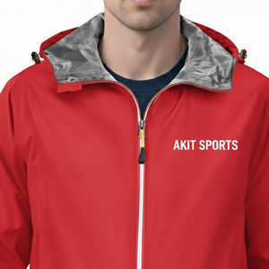 Veste coupe-vent d'hiver pour homme de bonne qualité, à capuche, couleur unie, style streetwear, imperméable, respirante, veste de pluie pour adultes - Product Image 4