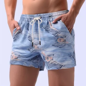 High Quality oem Printed Shorts Custom Swimming Shorts Men stretchable quick-dry soft stretchy Summer Board Shorts Men