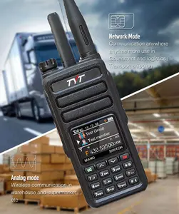 Repetidor de grabación de voz de modo dual, walkie talkie de largo alcance TYT 4G