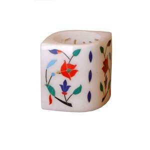 Porte-stylo incrusté d'os en bois coloré personnalisé fabriqué à la main pour cadeaux et bureaux d'artisanat maison restaurants école par tradebit - Product Image 4