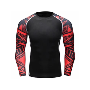 Rashguard BJJ de Compresión UPF50 con Diseño Personalizado por Sublimación, Manga Corta / Venta al por Mayor Directo de Fábrica - Product Image 1
