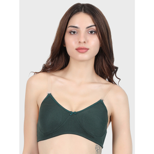 ยกทรง100% ผ้าฝ้ายนุ่มสบายสำหรับผู้หญิงยกทรงสำหรับการใช้งานในชีวิตประจำวันพร้อมสายรัดแบบปรับได้ - Product Image 1