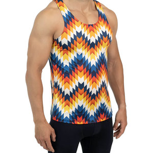 Haute qualité respirant hommes débardeurs personnalisable grande taille sans manches tissu doux Gym sport chemise en gros hommes débardeur - Product Image 2