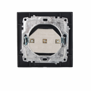 เต้ารับไฟฟ้าติดผนังแบบ IP22ขนาด220V ที่ทันสมัยเบ้าเสียบไฟบนผนังแบบไม่มีสายดินพลาสติก ABS เบ้ารับแสงมาตรฐานยุโรป/สหราชอาณาจักร - Product Image 2