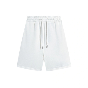 Shorts d'été décontractés pour hommes respirants en coton molletonné Outdoor Jogger Sports Activity Logo personnalisé Shorts rouges pour hommes en vente en gros - Product Image 3