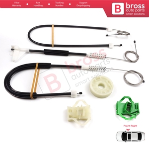 BWR484 Kit de reparación de regulador de ventana puerta delantera derecha para Cordoba MK1 6K1 6K2 Vario 6K5 4/5 puerta Inca 6K9 6K4837402P - Product Image 2