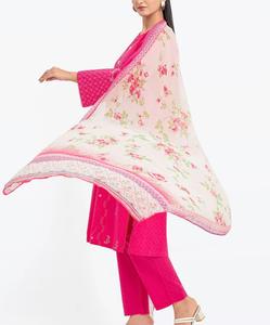 Nouveau à la mode femmes rose couleur point Salwar Kameez robe costume pakistanais Shalwar Kameez fantaisie respirant mariage et vêtements de fête - Product Image 3