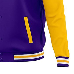 Chaqueta personalizada Lettermen con diseño único Material de plumón cómodo La mejor calidad y chaqueta para hombre - Product Image 6