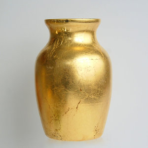 Jarrón de Flores Dorado Artesanal GILT 7 - Product Image 3
