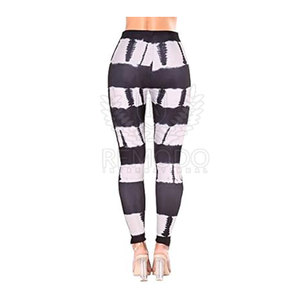 Custom Tie Dye Impreso Mujeres Leggings Cintura Alta Yoga Pantalones Venta al por mayor Activewear Tie Dye Mujeres Leggings - Product Image 4