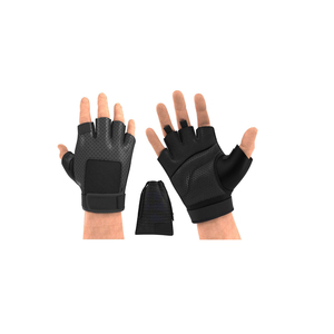 Guantes de levantamiento de pesas Acolchados transpirables ajustables correas de muñeca antideslizantes para entrenamiento de gimnasio - Product Image 6