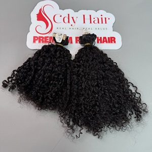 Cdyhairvn ผมมนุษย์หยิกนางฟ้าสำหรับวันฮาโลวีนผม100% แท้จากเวียดนาม - Product Image 1