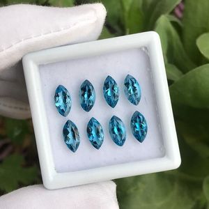 Natural Swiss Blue Topaz Loose Gemstone Blue Color Marquise Shape Quality Top Gemstone Make Jewelry Ring Ans Necklace for Her - Product Image 3
