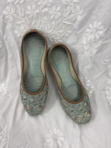 รองเท้าแต่งงานแบบแบนของผู้หญิงรองเท้า Jutti สำหรับโอกาสพิเศษ - Product Image 4