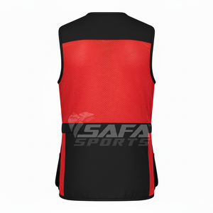 Haute qualité 100% coton voyage Skeet gilet multi-poches sans manches gilet de chasse en plein air avec maille pour le tir - Product Image 2