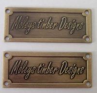 Plaque signalétique nautique en laiton et en bois pour navires dans un style élégant Plaque signalétique en bois pour panneaux muraux aux prix de gros