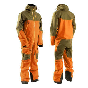 Combinaison de ski unisexe de haute qualité pour adultes, respirante, coupe-vent, col zippé, 100% polyester, logo personnalisé, séchage rapide, TEXONIC - Product Image 4