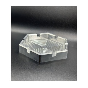 Cendrier en métal de qualité supérieure avec finition polie lisse, conçu pour une utilisation en intérieur et en extérieur, sur les tables de bureau à domicile - Product Image 3