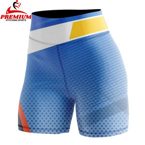 Vêtements de sport actifs, shorts de cycliste pour femmes, shorts à taille haute élastiques, shorts sexy pour femmes d'été - Product Image 1
