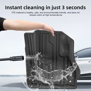 Premium Fußmatten für 2023-2025 Chery OMODA 5 Kraftstoff RHD TPE Allwetter zubehör Bodenbeläge Fuß polster Kofferraum matte 1. <span class=keywords><strong>2.</strong></span> - Product Image 5