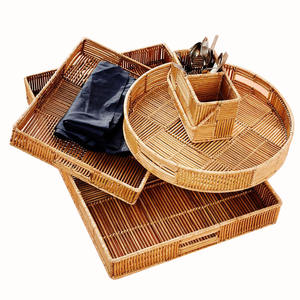 Plateau de service pour hôtel Restaurants traiteur utilisation de service forme rectangulaire plateaux de service Style Unique fête de mariage table - Product Image 4