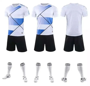 Por encargo al por mayor 2024 7on7 uniformes con sublimación personalizada nuevo estilo de fútbol 7v7 uniformes en Stock - Product Image 6