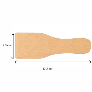 Juego de espátulas y mangos de madera de haya personalizados para mini moldes de queso - Utensilios de cocina de madera de primera calidad - Product Image 4