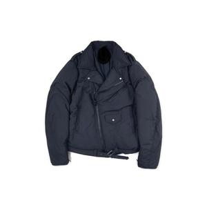 เสื้อโค้ทขนเป็ดแบบมีซิปแฟชั่นสำหรับผู้ชายเสื้อแจ็คเก็ตแนววินเทจให้ความอบอุ่น - Product Image 1