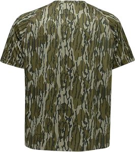 T-shirt à manches courtes pour homme, col rond, 100% coton, respirant, pour la chasse et la randonnée, été - Product Image 2