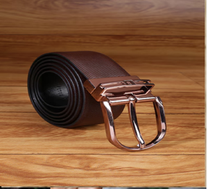 เข็มขัดหนังสีดำคลาสสิกพร้อมหัวเข็มขัดสีเงินขัดเงาเหมาะสำหรับทั้งชุดที่เป็นทางการและแบบสบายๆราคาขายส่งที่มีอยู่ - Product Image 3