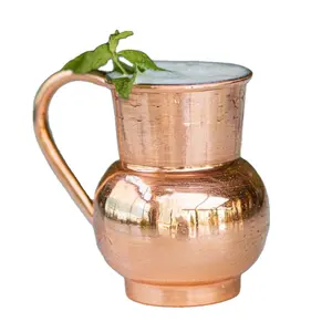 Ultimo bicchiere di Design bicchiere di rame per bere Moscow Mule Wine Mug per occhiali per benefici per la salute a prezzo all'ingrosso