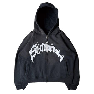 Sudadera con capucha de peso pesado para hombre, jersey con logotipo personalizado, ropa de calle deportiva, sudadera de lana, jersey con capucha sólido de calidad - Product Image 4