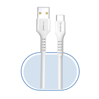 Penjualan laris kabel pengisi daya Cepat Tipe C USB gulung 25WCABLE untuk ponsel pintar laptop tablet India portabel PVC jaket Foil