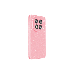 Coque de protection arrière en silicone et coton SAFA de luxe, style INS, motif marbre, avec paillettes, pour Redmi Note 14 Pro 4G - Protection de l'appareil photo - Product Image 5