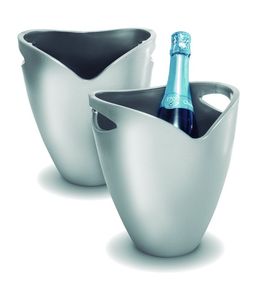 Luxe Plaqué Antique Cerf Poignée En Acier Inoxydable Métal Champagne Bol Seau Refroidisseur Bière Vin Seau À Glace - Product Image 4