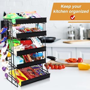 Customized for Modular Snack <b>Display</b> <b>Rack</b> with Easy Assembly for FMCG Product Showcasing (Made in India) - Product Image 2