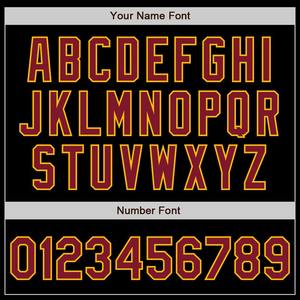 Bomber personnalisé noir pourpre-or Varsity Letterman Zipper Jacket Windbreaker Streetwear vintage Varsity Jacket pour hommes - Product Image 3